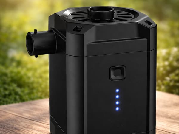 Electric pump battery operated 3 nozzles LED