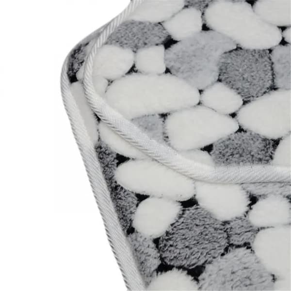 Baderomsmatte - 2 STK - Sklisikker - Absorberende - Grå