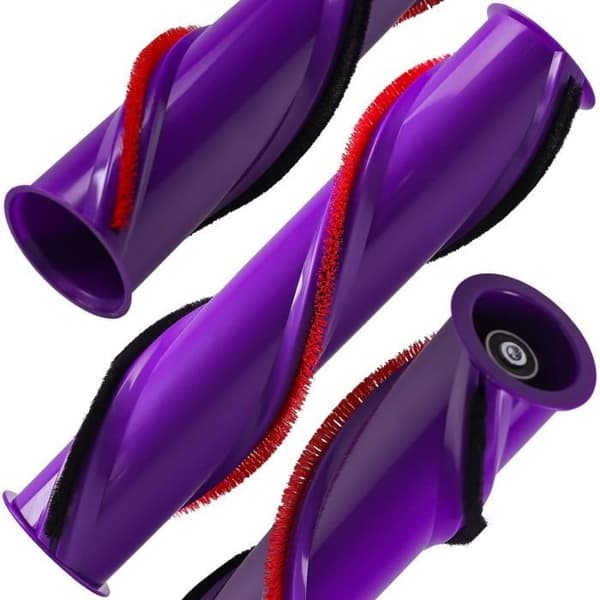 Brush roller for Dyson V10 SV12 - Replacement (corresponds to 969569-01) - OEM - Width 23.7 cm - Purple