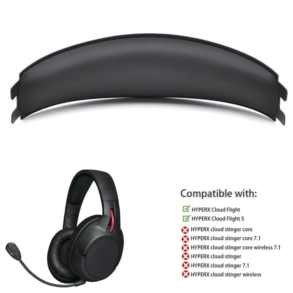 Erstatningshovedbånd til HyperX Cloud Flight/Flight S - Premium Memory Foam Komfort