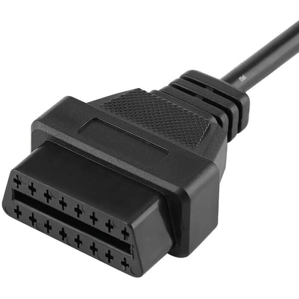 38-pin til 16-pin OBD2 diagnosekabel for Iveco lastebiler