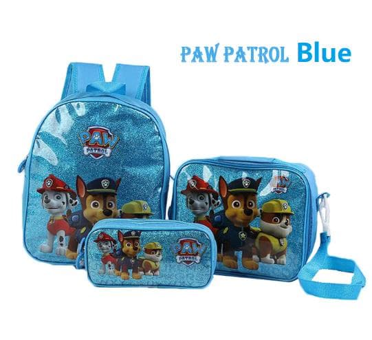 Backpack School Bag 3 Pack Birthday Gift Blue