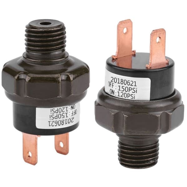Universell 12V (120-150PSI) Bil Auto Luftkompressor Bryter Lufttrykk Kontrollbryter