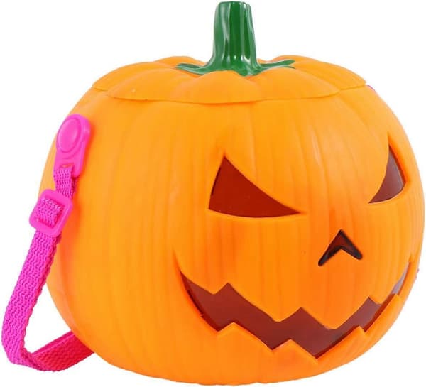 Halloween gresskarbøtte, gresskarlykt, gresskar godteribøtte, Jack-O-Lantern, knask eller knep-poser