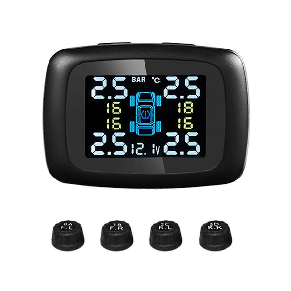TPMS Billaddare Tpms Sensor Däcktrycksövervakningssystem, Extern