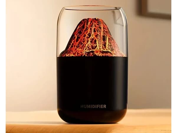 Luftfukter diffuser aromaterapi LED-belysning ultralyd