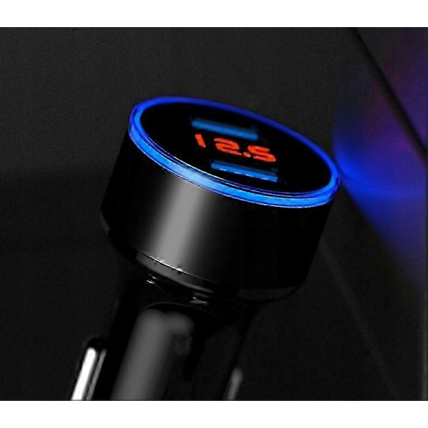 Batteritestare Meter Billaddare USB Batteriackumulator