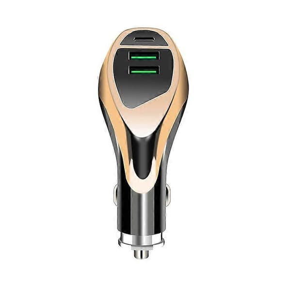 WLX-K1 QC3.0 Dobbelt USB + Type-C Trippel Biloplader