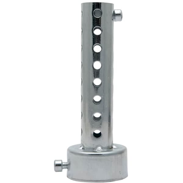 Universal motorcykeludstødning 48 mm (1 stk.) - Støjreducerende (DB killer) - Sølv