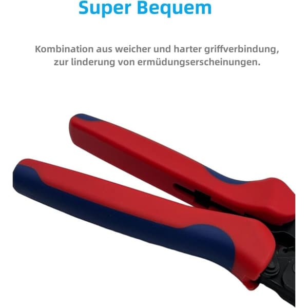 MC4 Crimptang. Crimptang til 2,5/4,0/6,0 mm² kabelstik til solpaneler (MC4 crimptang B) - LARGEIGHT