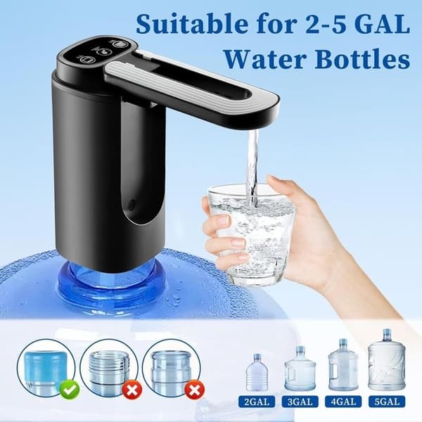 Automaattinen vesipullopumppudispenser 5 gallonan Type-C-pulloille