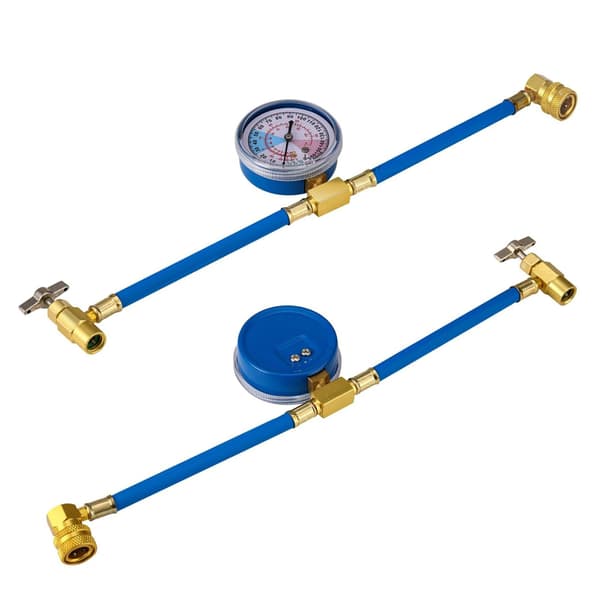 Bil-AC påfyldningsslange med manometer - R134a