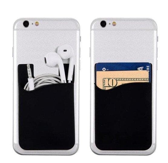3-pack Universal Card Holder/Wallet for Mobile - Self-adhesive