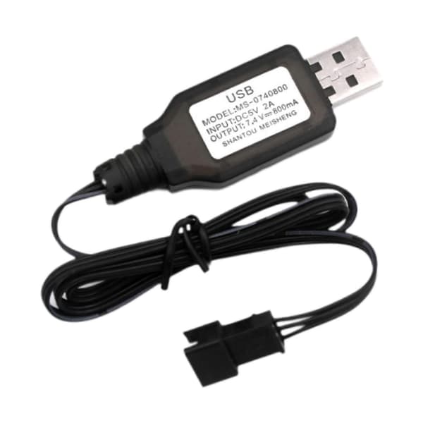 3xUSB Opladerkabel Reparation 1:12 Skala RC Bil Tilbehør til 1/12 RC Bil MN128
