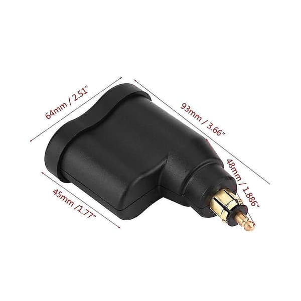 Motorcykel lighter dobbelt USB biloplader motorcykel tilbehør til