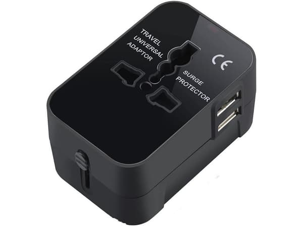 EU/US/UK/AU Rejseadapter / Vægadapter - Rejse