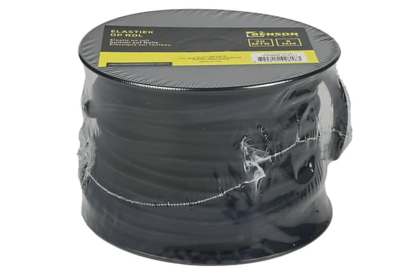 Bungee Cord on a Roll 8 mm 20 m Black