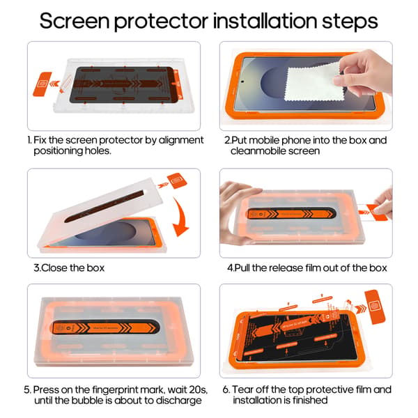 Screen Protector Film for Samsung Galaxy S26, 9H Privacy Protection (1-Pack)