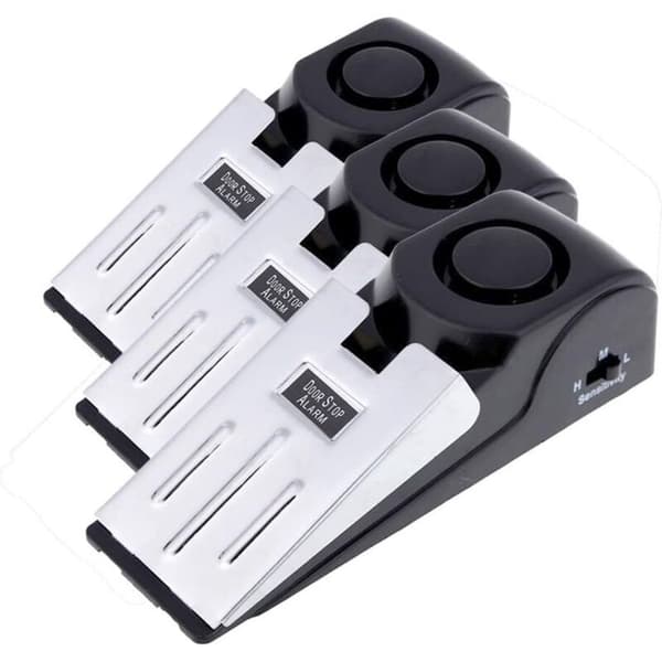 3-pack säkerhetskil dörrstopp larm stopp reselås hemsäkerhetsvarning 120dB (3-pack) MS-M68