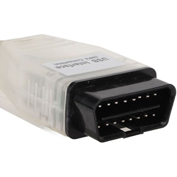 K+DCAN OBD2 skannediagnoseverktøy med USB-grensesnitt og erstatnings-CD for BMW 3-serie E46 E83 E90