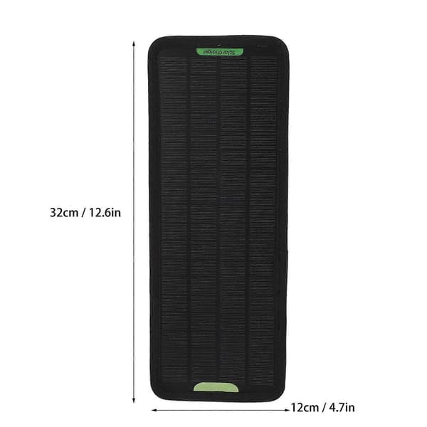 10W 12V Solpanel Billaddare Vattentät 10 Watt Solpanel Kit OBD Billaddare