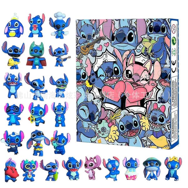 2025 Julekalender Blind Box 24 stk. Overraskelses Julegave