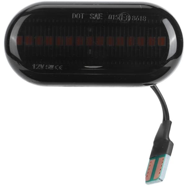 LED-blinklys egnet til Renault Clio. Dynamisk LED-bil sidemarkeringslys, flydende blinklys, sekventiel sideindikatorlampe