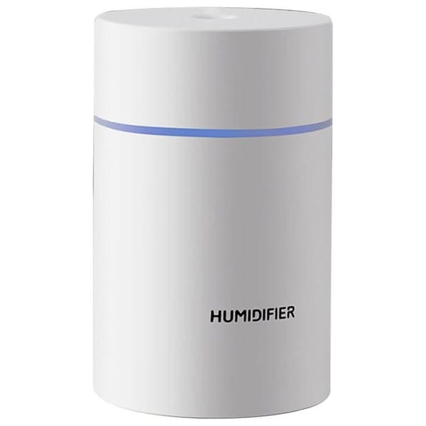 Mini-luftfukter, USB-luftfukter for personlig bruk, nattlys, automatisk avstenging, kald tåke-modus 300