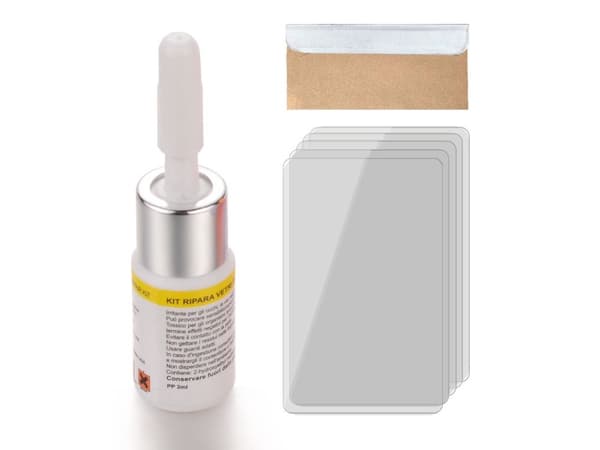 Windshield Repair Kit - Adhesive for Cracks and Stone Chips in Glass