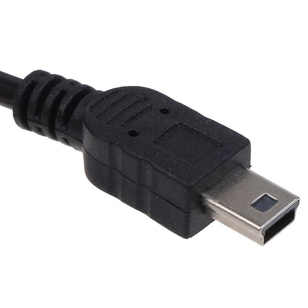 DVR Laddningskabel DashCam Billaddare Mini USB-kabel Dua-USB Laddaradapter