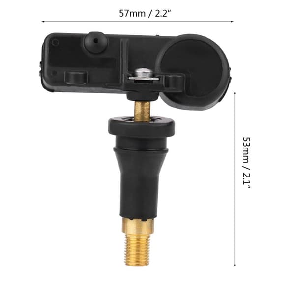 Dæktrykssensor. TPMS 433 MHz dæktryksovervågningssystemsensor til 56029398AB 56029398AA 68241067AB