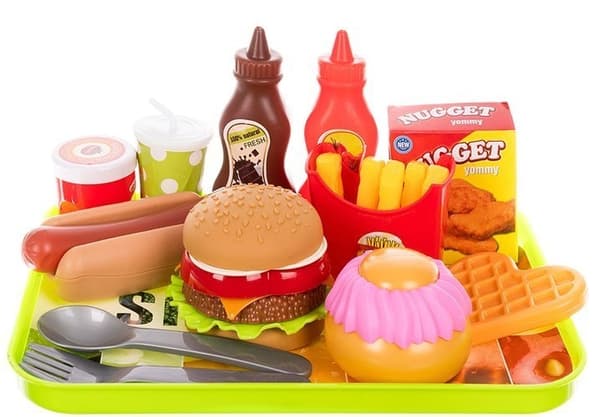 Legetøjssæt til Børn - Fastfood