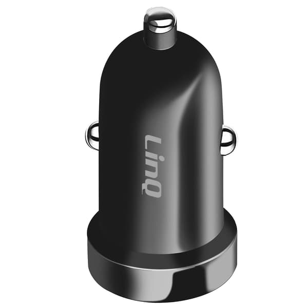 USB C 30W Power Delivery Biloplader, Kompakt, LinQ, Hvid