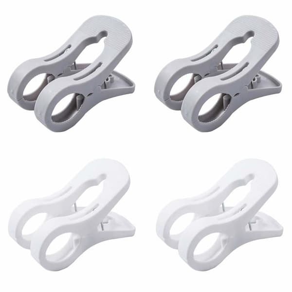 Plastic Clips for Drying, Multifunctional Quilt Clips, Non-slip Clothes Pegs, Beach Towel Clips, Holders