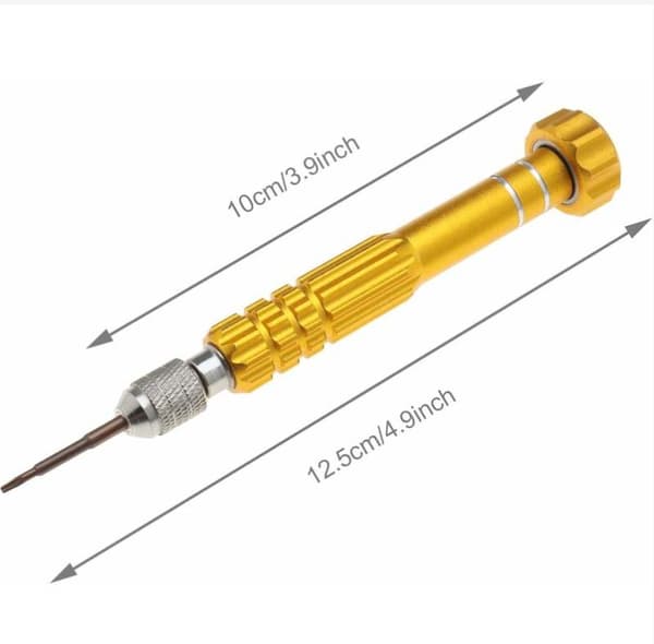 5 i 1 Multifunktionel Mini Magnetisk Lommeskruetrækker