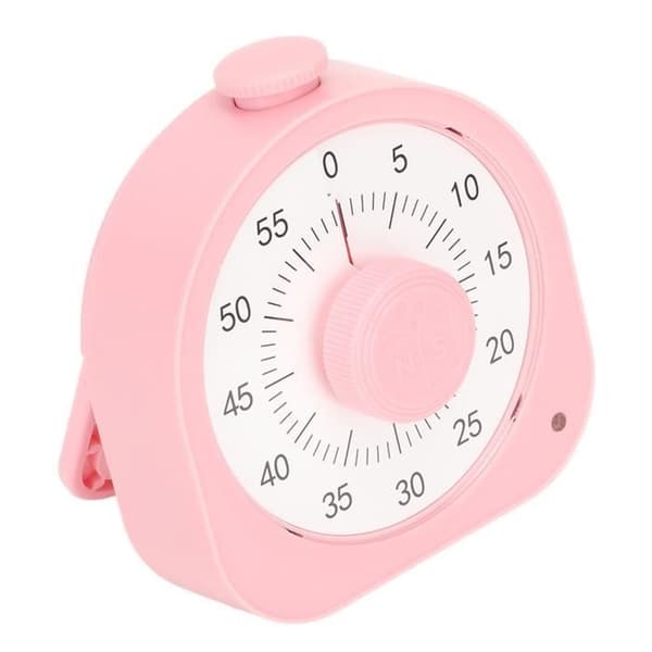 Visuel timer - TBEST - 60 minutter - Fokusfunktion - To påmindelsestilstande - Hvid