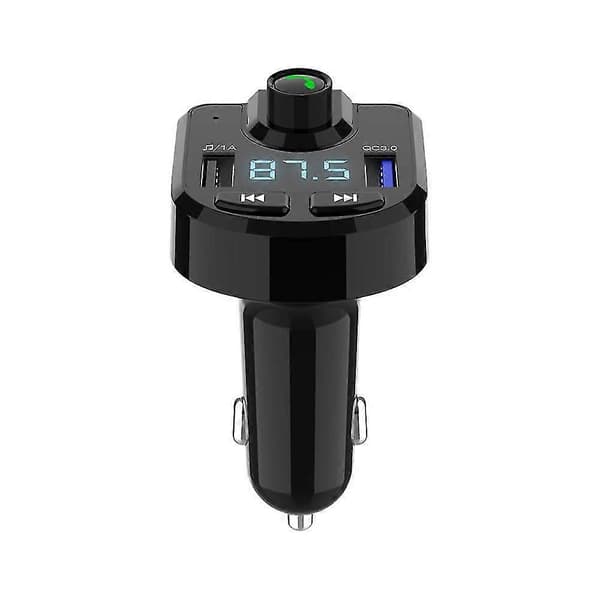Bil Mp3-spiller Bil Bluetooth Handsfree Qc Hurtiglading Billader