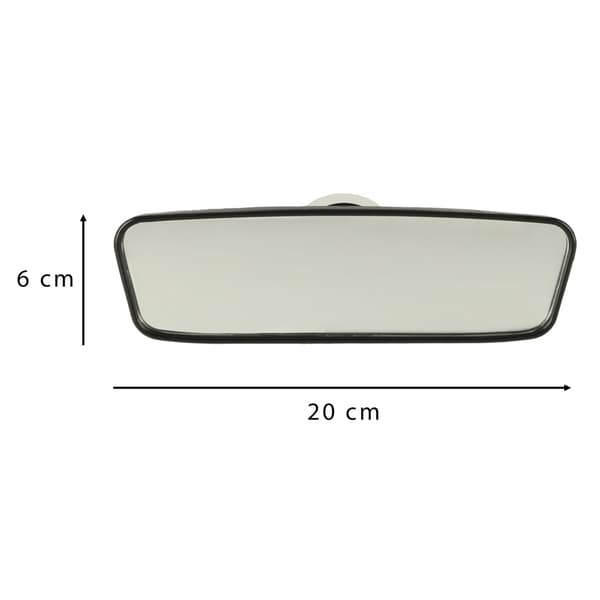 Laajakulmainen taustapeili imukupilla - 20 cm