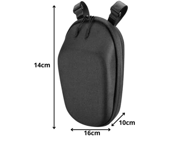Scootertaske stor mobilholder hård
