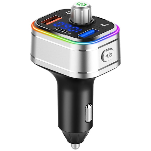 Bil PD3.0 Lader Bluetooth-kompatibel 5.0 FM-sender