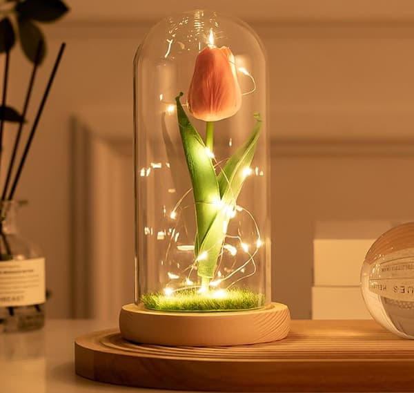Evighedsblomst tulipan julegave