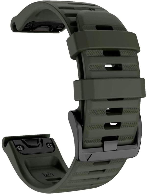 Garmin Fenix armbånd silikon Army green