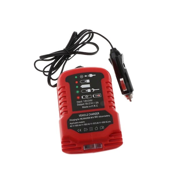 Biloplader med lys til 12V og 24V systemer Professionelt biltilbehør