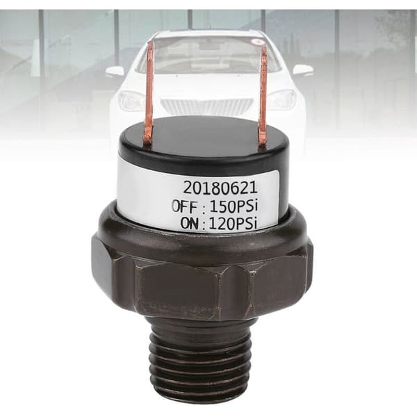 Universell 12V (120-150PSI) Bil Auto Luftkompressor Bryter Lufttrykk Kontrollbryter