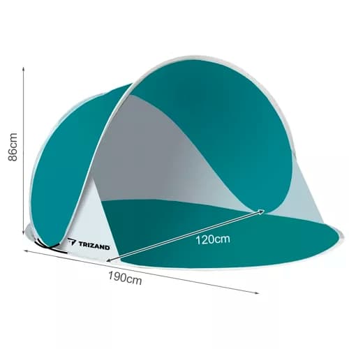 Beach Tent / Pop-Up Tent / Windbreak - 190x86x120cm