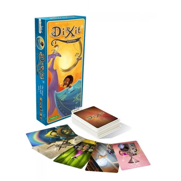 (Flerfarget) Dixit Journey Utvidelse - Libellud - Brettspill - 84 nye kort - Xavier Collette