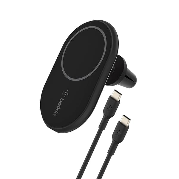 MagSafe Billaddare 10W Luftventil & USB-C Kabel Belkin Svart