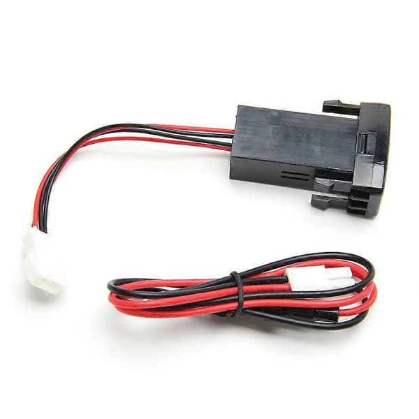 Bil UTV Campingvogn Hurtigoplader 2 USB 12V-24V Splitter Strømstik Oplader Adapter