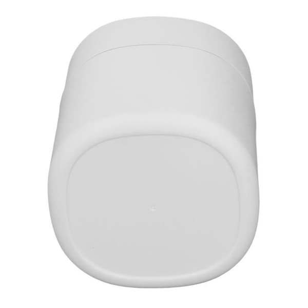 Dilwe Mini Office Bin - White - One-Touch Opening - Easy to Clean