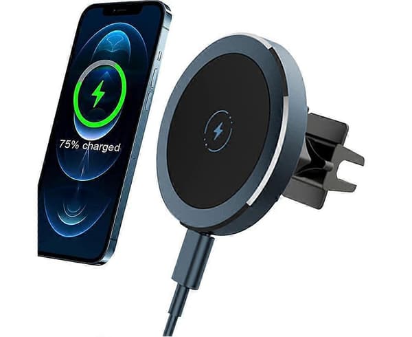 Magnetisk trådlös billaddare för iPhone 13/12 Pro/12 Mini/12 Pro Max